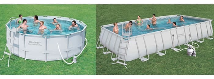 Bestway Pooler Rektangulära Frame