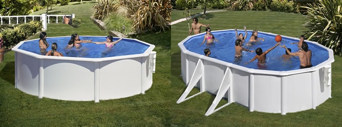 Gre Pooler Azores är det mest ekonomiska alternativet med 132 cm höjd Gre Pooler Azores