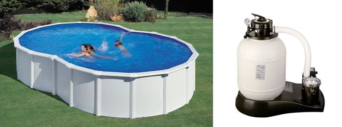 Gre Pooler Varadero i en oktagon form Gre Pooler Varadero