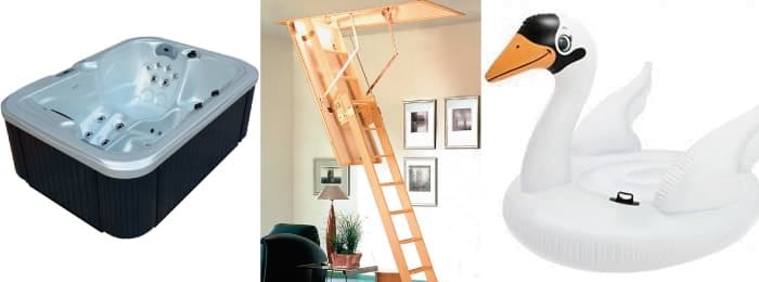 Hem-, spa- och friluftslivetstillbehör Hemmet