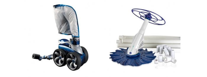 Katalog med hydrauliska pooldammsugare av alla märken Hydrauliska Pooldammsugare