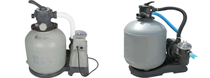 Klasser av poolfilter Poolfilter