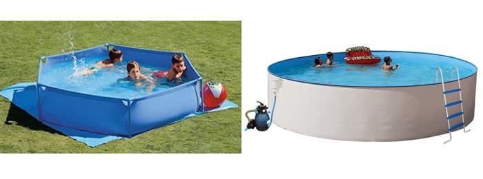 Terrasspooler med avtagbara installationer Terrasspooler